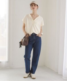 WEGO 【ANGIE VINTAGE/SMLサイズ展開】ストレートデニムパンツ
