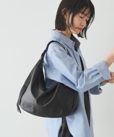 russet ソフトレザーラウンドビッグショルダーバッグ(CE-1325-WEB)