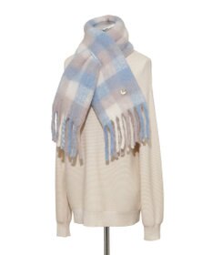 MOONBAT PAUL&JOE ACCESSOIRES(ポール&ジョー) ボリュームマフラー ブロックチェック