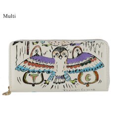 tsumori chisato CARRY ムーンライトアニマル ラウンドファスナー長財布