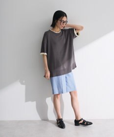 Green Parks ・ELENCARE DUE ストライプショートパンツ