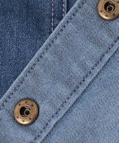 ANY KIDS フリル 襟付き デニム ジャケット