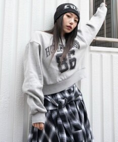 WEGO 【暖かい/裏起毛】裏起毛グラフィックスウェット