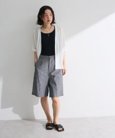 Green Parks ・ELENCARE DUE ストライプショートパンツ