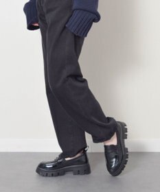INTER-CHAUSSURES 【BUSSOLA】厚底デザインソールローファー