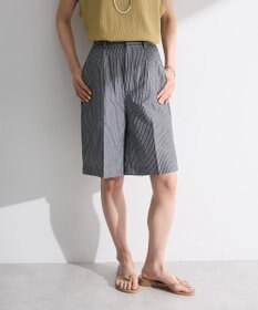 Green Parks ・ELENCARE DUE ストライプショートパンツ