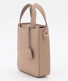 J.PRESS LADIES 【2way】スプリットレザー ナノポシェット バッグ