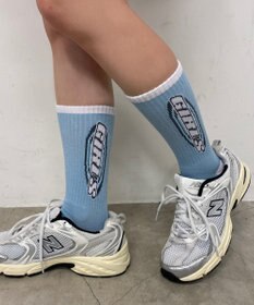 WEGO girlsロゴソックス