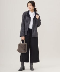 J.PRESS LADIES 【洗える】PINオックス ボタンダウン シャツ