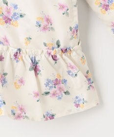 ANY KIDS フード取り外し 総柄 ブルゾン