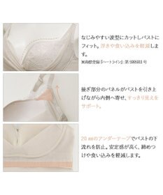 BRADELIS New York 【BRADELIS NewYork peace】　キャッチャーカップソフトエアーブラ26