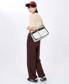 LeSportsac DELUXE EVERYDAY BAG/スペクテイターサンドバー/ブラック