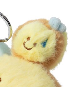 WEGO にこにこみつばちぬいぐるみキーホルダー