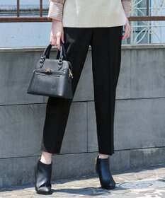 ANY SIS 【保温性あり/洗える】サーモ 2WAYストレッチ テーパード パンツ