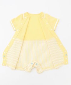 組曲 KIDS 【70cm】セーラーボーダー ロンパース