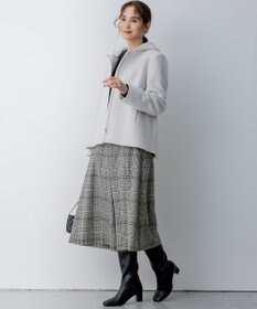 組曲 T/Rツイルストレッチ フレアパンツ