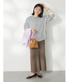 CRAFT STANDARD BOUTIQUE ボーダーサイドスリットプルオーバー