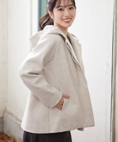 Tiaclasse フーデットショートコート