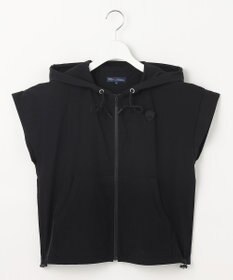 23区GOLF 【WOMEN】シアーストレッチ ショート丈フードベスト