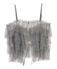 Green Parks ・ＥＬＥＮＣＡＲＥ　ＤＵＥ　２ｗａｙラメチュールフリルキャミ