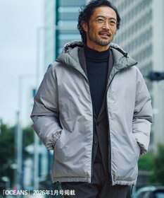 UNFILO MENS 【OCEANS YouTube 掲載】TAION×UNFILO リバーシブルフードダウン