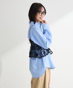 Green Parks ＳＥＴ２点シャツ＋レースビスチェ