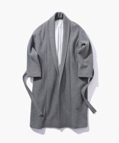 ATON ROYAL CHUNKY FLEECE | ショールカラーコート