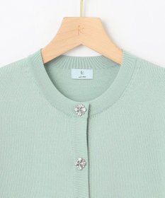 組曲 【WEB限定】ビジューニット ジャケット