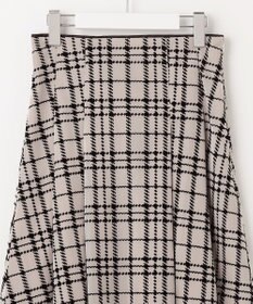 Feroux フロッキーチェック・ドット スカート