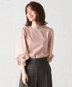 ANY 【洗濯機可】着映える袖ねじりトップス