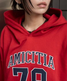 WEGO グラフィックビッグプルパーカー