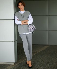 23区 【CLASSY.12月号掲載】TRストレッチギャバ テーパード パンツ