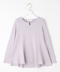 ANY SIS 【WEB・一部店舗限定】ペプラム ニット