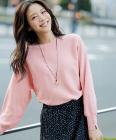 ANY SIS オーバルコード ネックレス