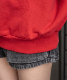 WEGO グラフィックビッグプルパーカー