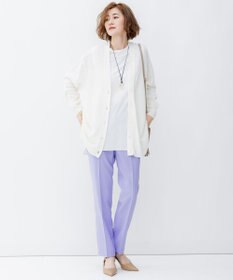 23区 【洗える】トロピカル2WAYストレッチ テーパード パンツ