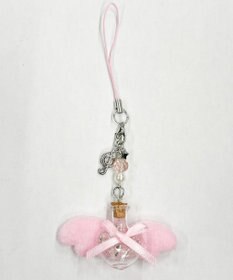 WEGO カラーリボンエンジェルキーホルダー