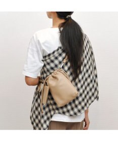 UNBILLION cachecache バンジーコード巾着スマホショルダー