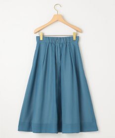 組曲 L 【洗える・シワになりにくい】カラーボイル シアーフレアスカート