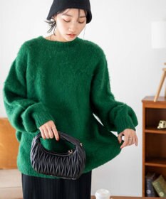 WEGO モヘアライクBIGプルオーバー