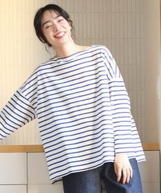 ANY オーガビッツ ボーダーカットソー