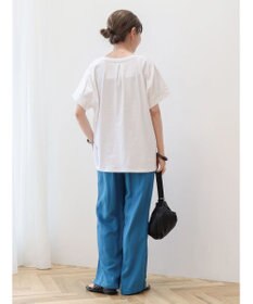 AMERICAN HOLIC 接触冷感袖タックカットプルオーバー