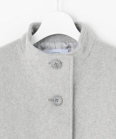 J.PRESS LADIES L ショートビーバー ボトルネック コート