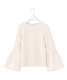 ICB L 【洗える】ミリオーネダンボールニットブラウス