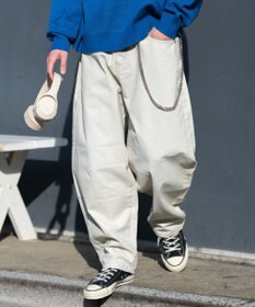 WEGO チェーン付きバルーンパンツ