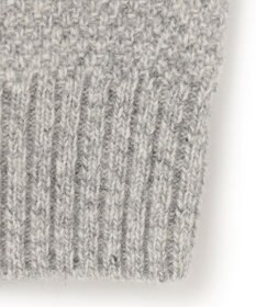 J.PRESS MEN 【Cash Lamb's Wool】ケーブルクルーネック ニット