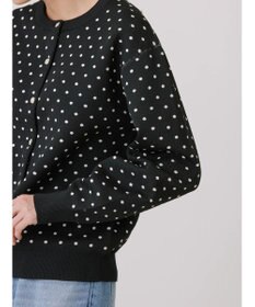 AMERICAN HOLIC エコカルットＤｏｔクルーネックカーディガン