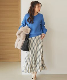 ANY 【8色展開】Vネックデイリーニット