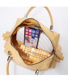 UNBILLION カシュカシュ cachecache / マット素材2wayボストン