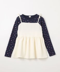 組曲 KIDS 【150-160㎝】ビスチェ＆ハートコンビ チュニック